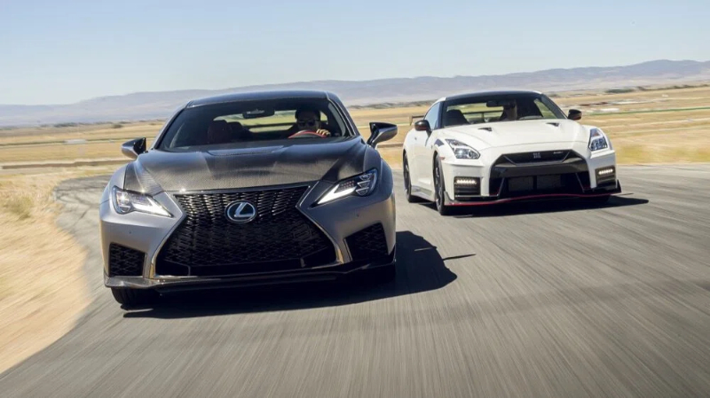 Nissan GT-R Nismo vs Lexus RC F Track Edition _ Top Gear Nissan GT-R Nismo vs Lexus RC F Track Edition _ Top Gear