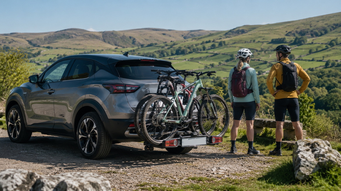 Nissan Juke Bike Travel Setup