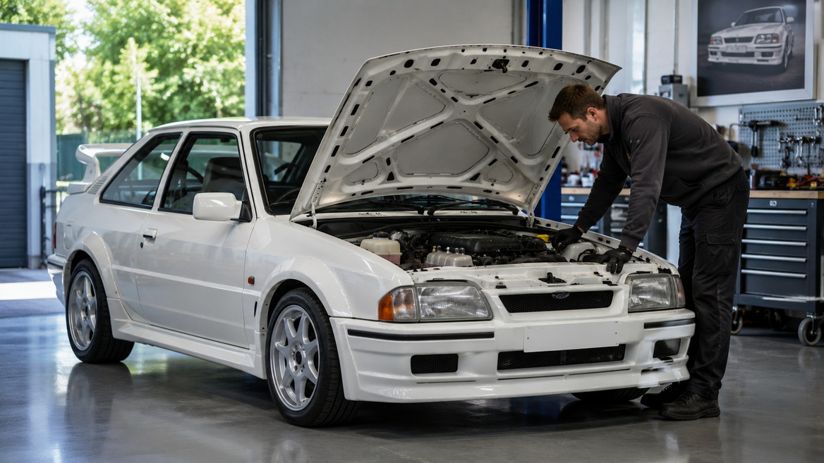 Ford Escort RS Cosworth Collector Inspection