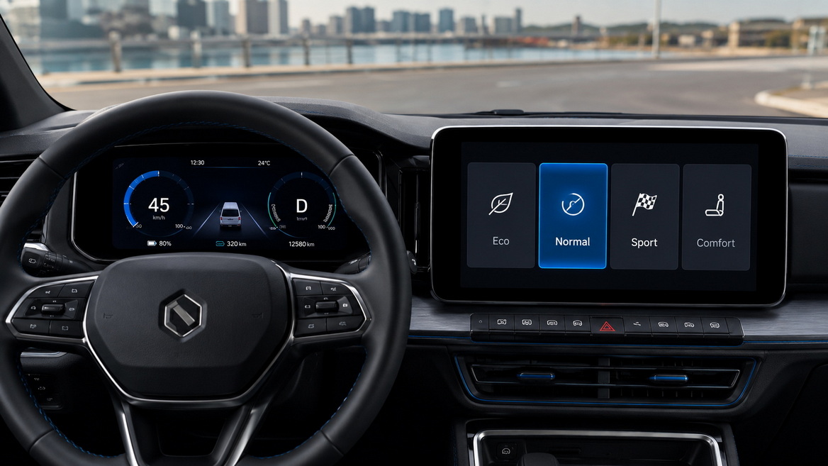 Driving Mode Dashboard