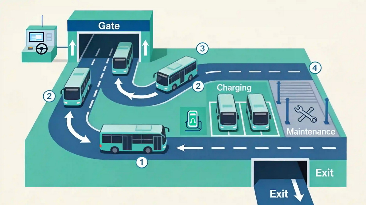 Smart Depot Self Parking Workflow
