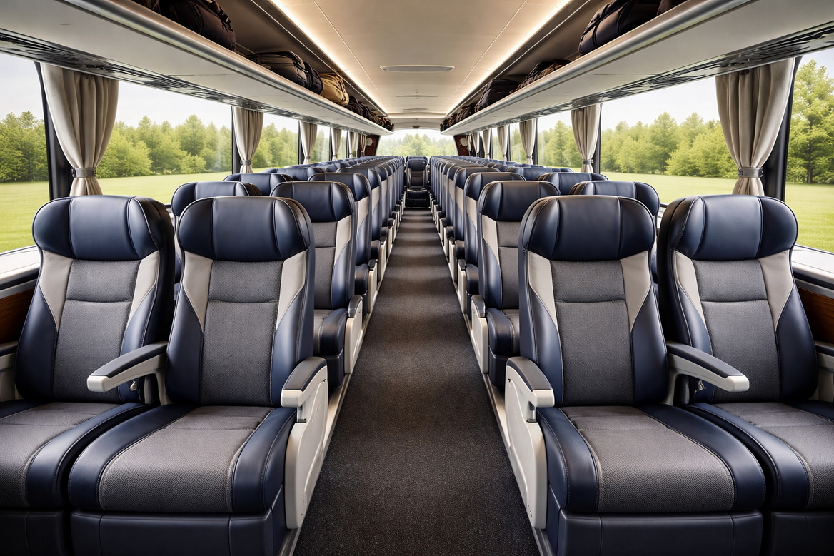Coach Bus Interior Comfort