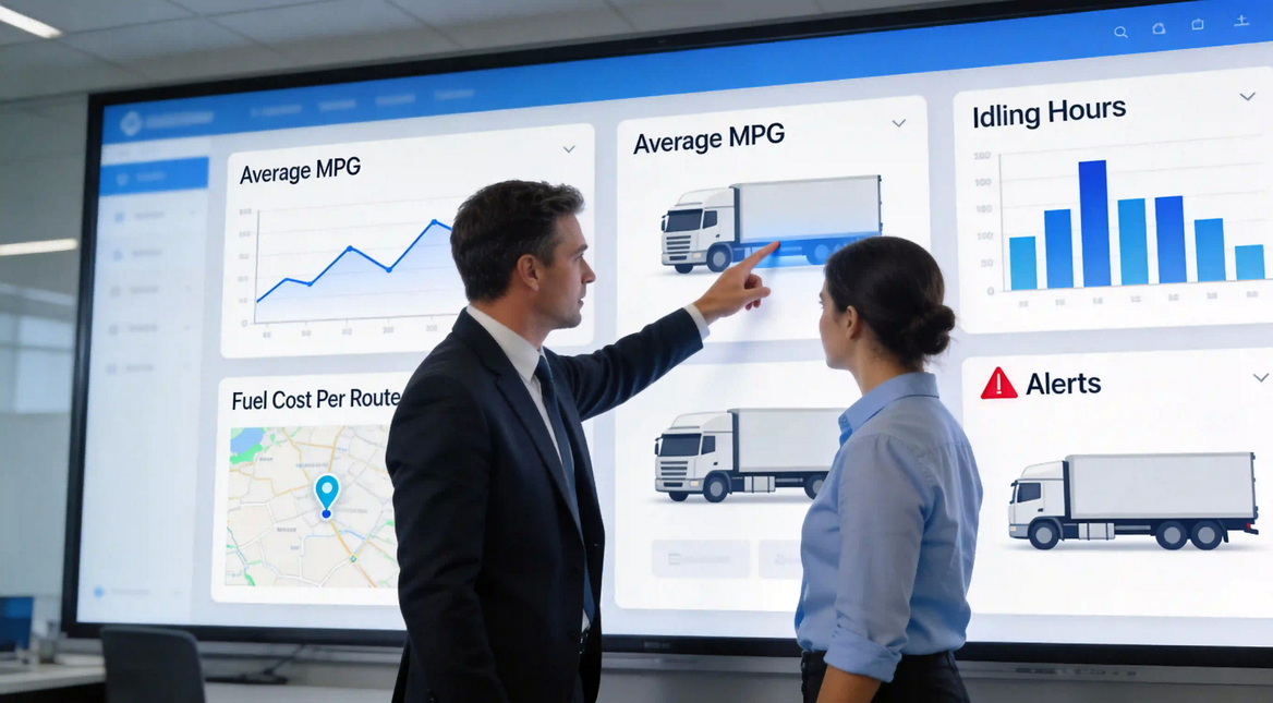 Telematics Fleet Fuel Efficiency Dashboard