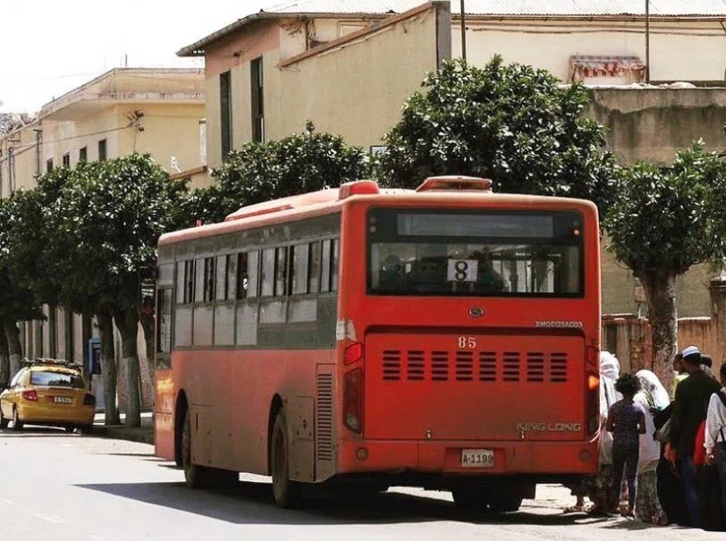 Where does the number 8 bus takes you to_ #Asmara #Eritrea #Eritrean #EritreaShinesAt31