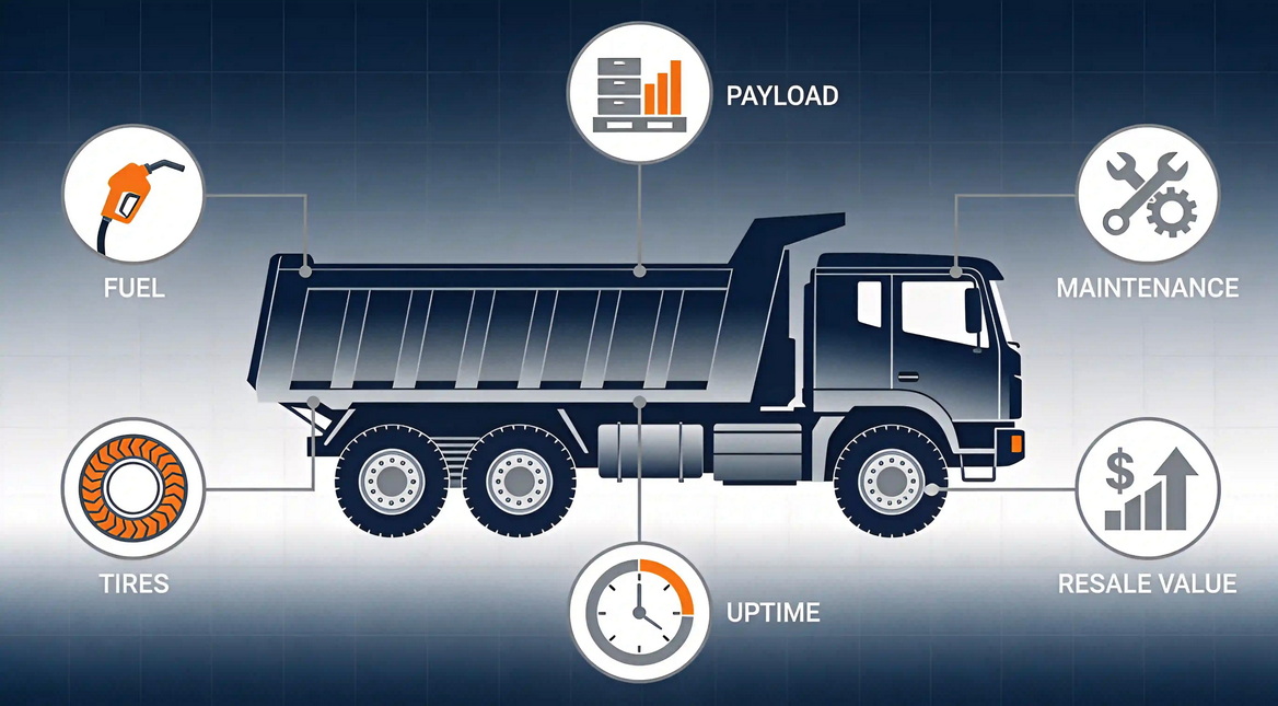Dump Truck Total Cost Comparison