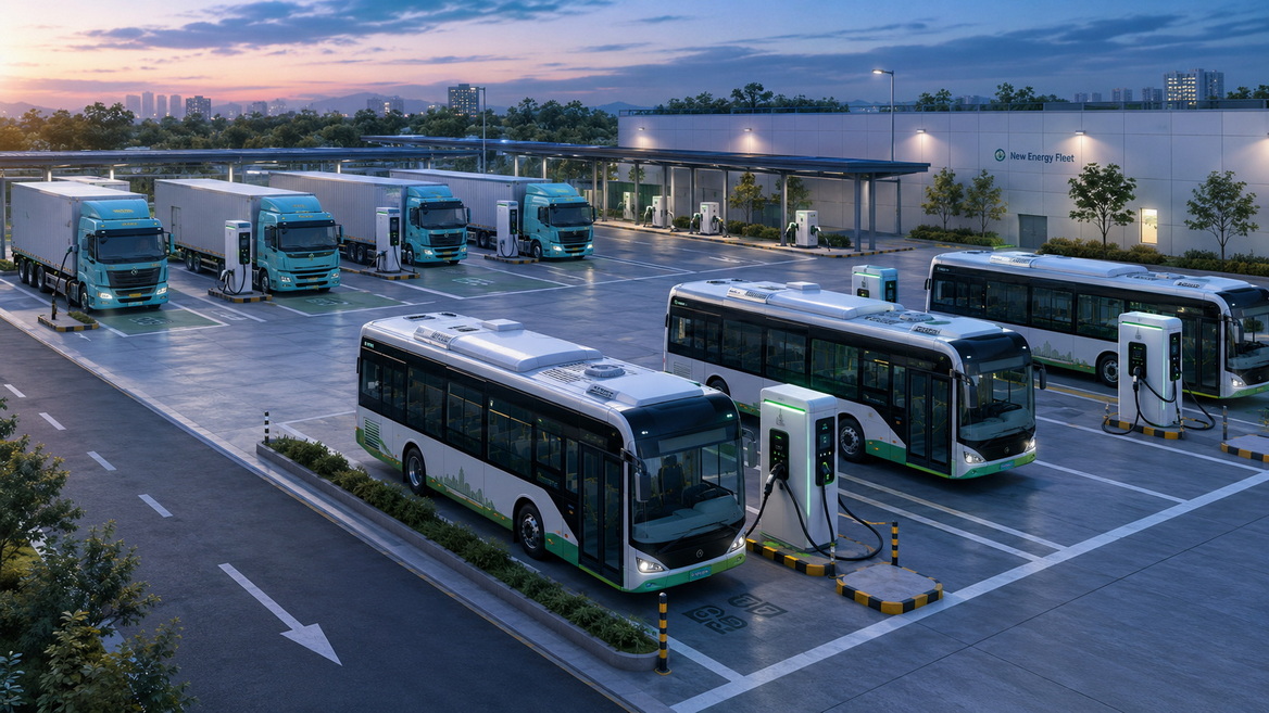 New Energy Bus And Truck Fleet