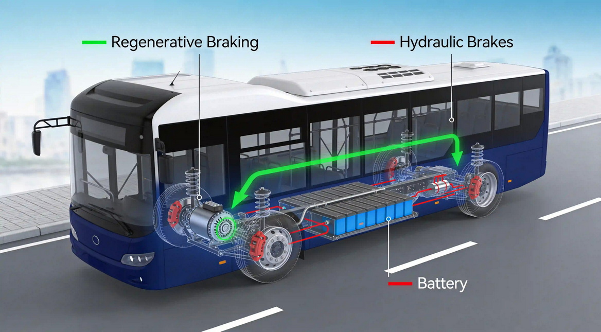Electric Bus Braking System