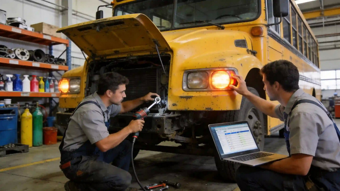 Second Hand School Bus Refurbishment