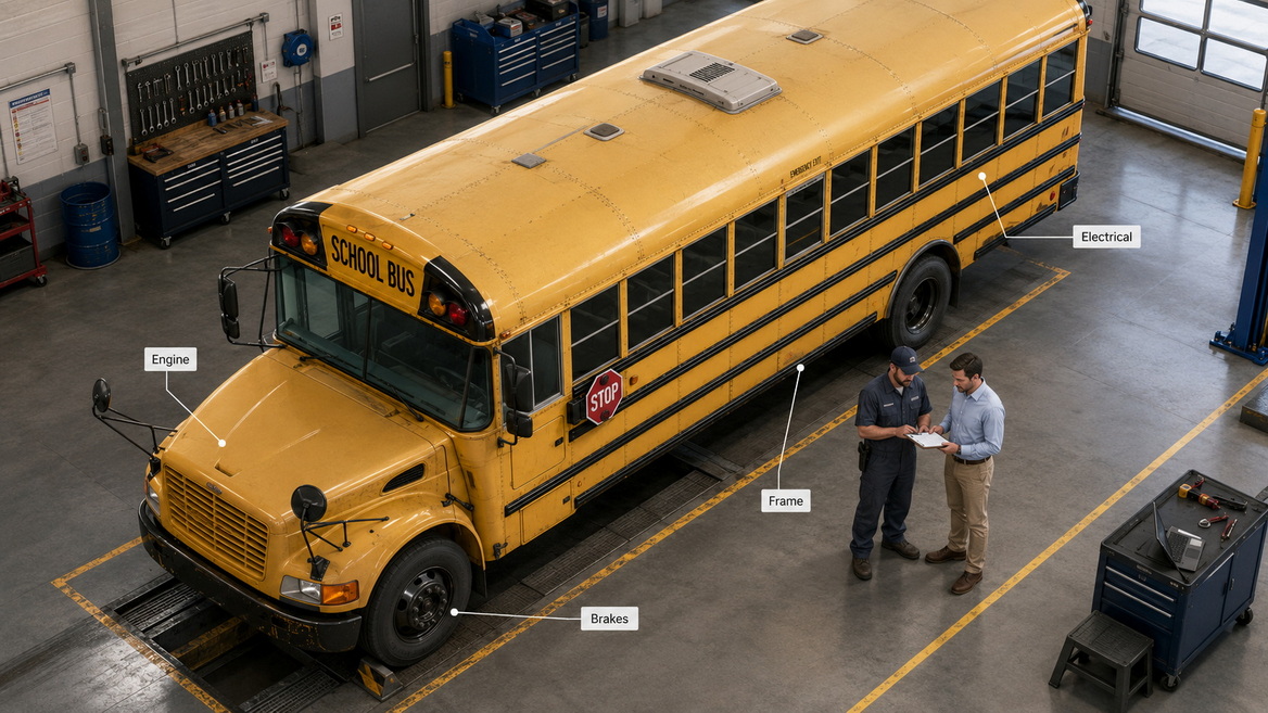 Used School Bus Inspection Checklist