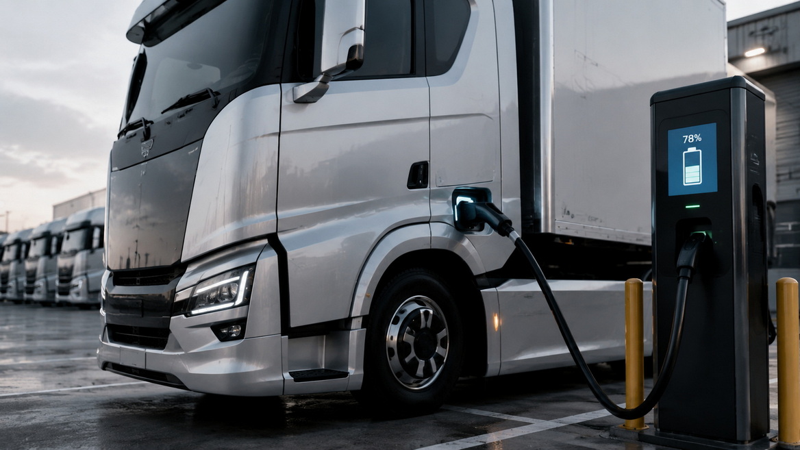 Electric Truck Charging For Fleet