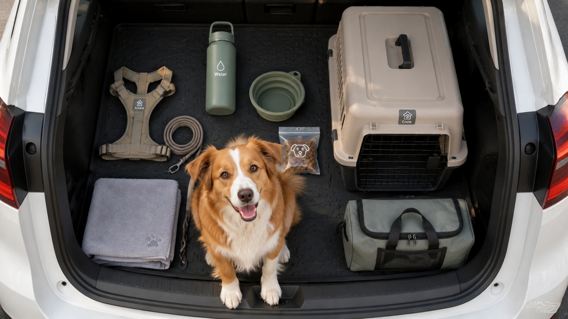 Dog Travel Checklist Visual