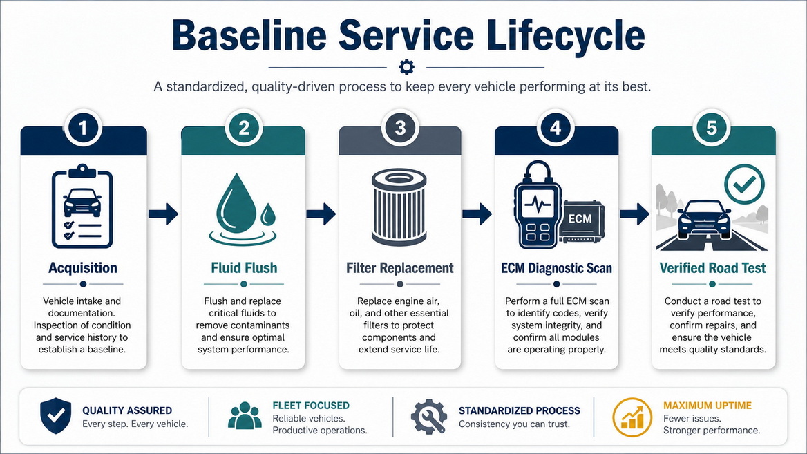 Second Hand Bus Baseline Service Workflow