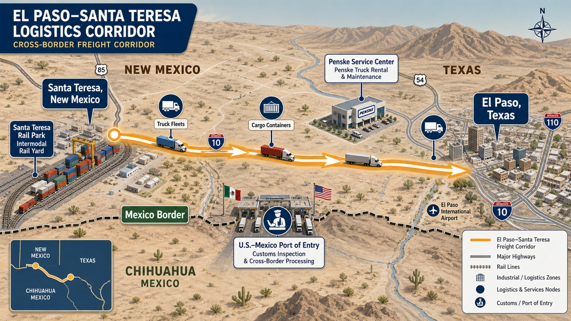 El Paso Cross Border Freight Corridor