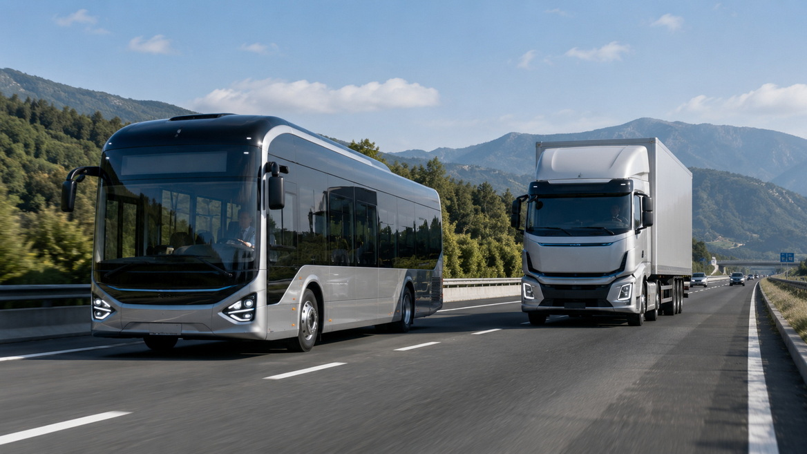 Electric Fleet Driving