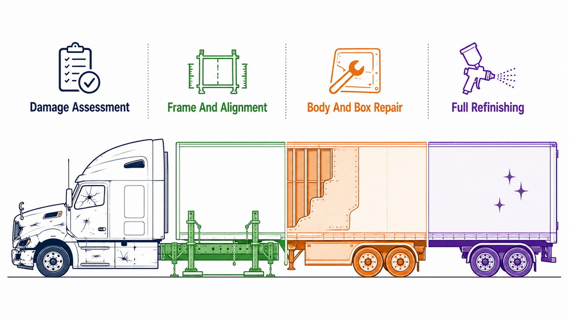 Heavy Truck Repair Workflow