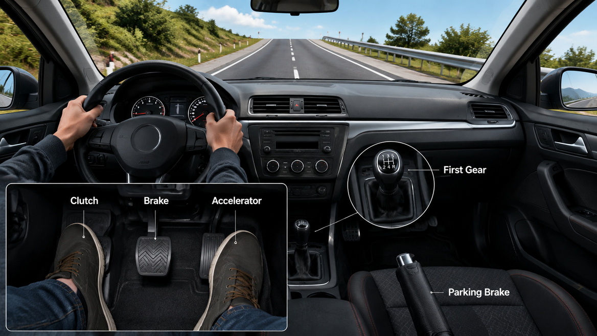 Manual Hill Start Control