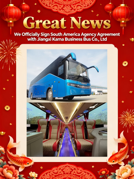 South American agency agreement signed with Jiangxi Kama Business Bus Co., Ltd.