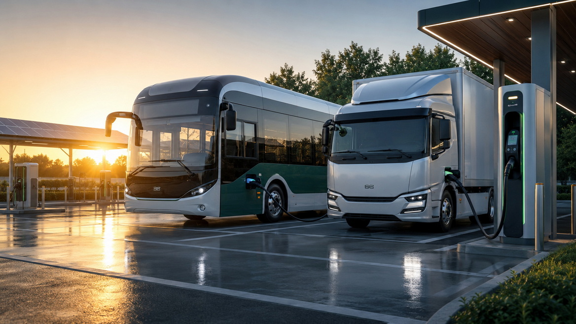 New Energy Bus Depot