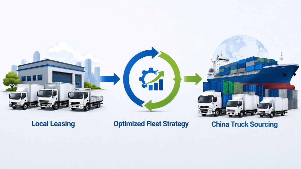 Global Fleet Strategy Diagram