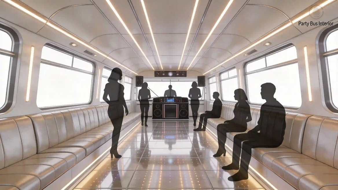Party Bus Interior Concept