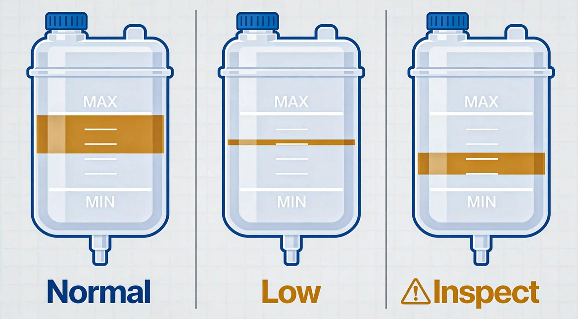 Brake Fluid Level Guide