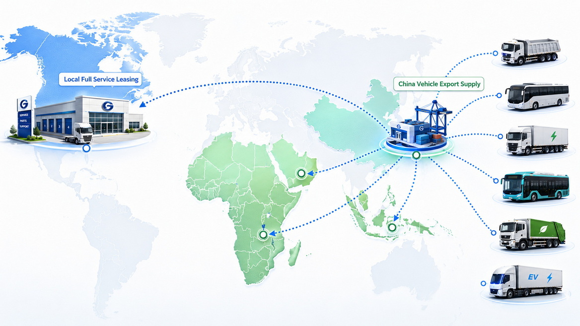 Global Fleet Strategy Map With Local Service And China Supply