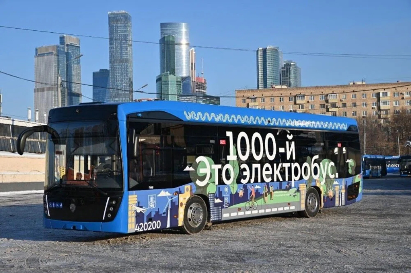 Moscow welcomes 1,000th electric bus to the city - Sustainable Bus Moscow welcomes 1,000th electric bus to the city - Sustainable Bus