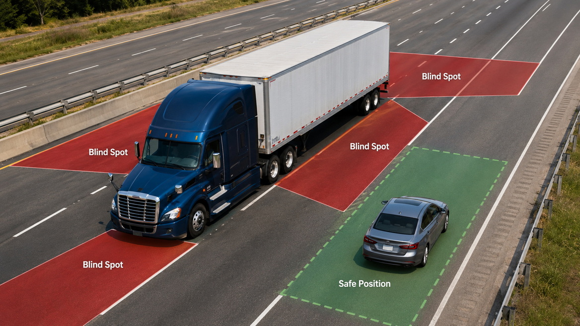 Truck Blind Spot Awareness