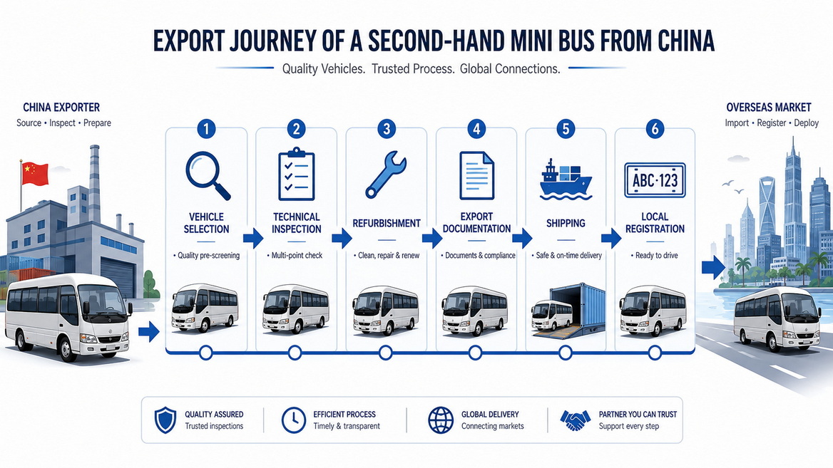 Second Hand Bus Export Process